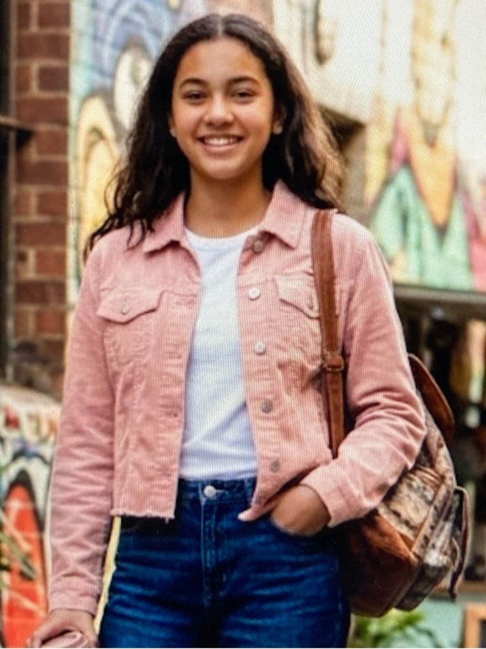 OshKosh NWT Soft Pastel Pink Corduroy Cropped Shacket Jacket S680
